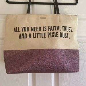 Kate Spade Disney Tote Bag, like new, used one time